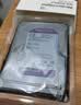 西部数据（WD）4TB 监控级机械硬盘 WD Purple 西数紫盘 SATA 128MB CMR垂直 安防存储 3.5英寸 WD44PURZ 实拍图
