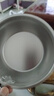 特厚不锈钢平底锅奶锅电磁炉通用不粘锅辅食锅汤锅煮锅蒸锅汤锅 胡桃木锅17cm 实拍图