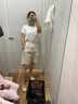 优衣库麻混纺舒适短裤女装26春夏新款485251 37 栗色 M 实拍图