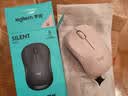 罗技（Logitech）M221轻音鼠标 无线鼠标 办公鼠标 对称鼠标 带无线微型接收器 茱萸粉 实拍图
