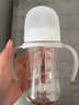 贝亲（Pigeon）自然离乳 PPSU重力球吸管双把手奶瓶 240mL 6月+ AA252 实拍图