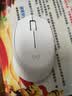罗技（Logitech）M330 静音鼠标 无线鼠标 办公鼠标 右手鼠标 带无线微型接收器 白色 实拍图