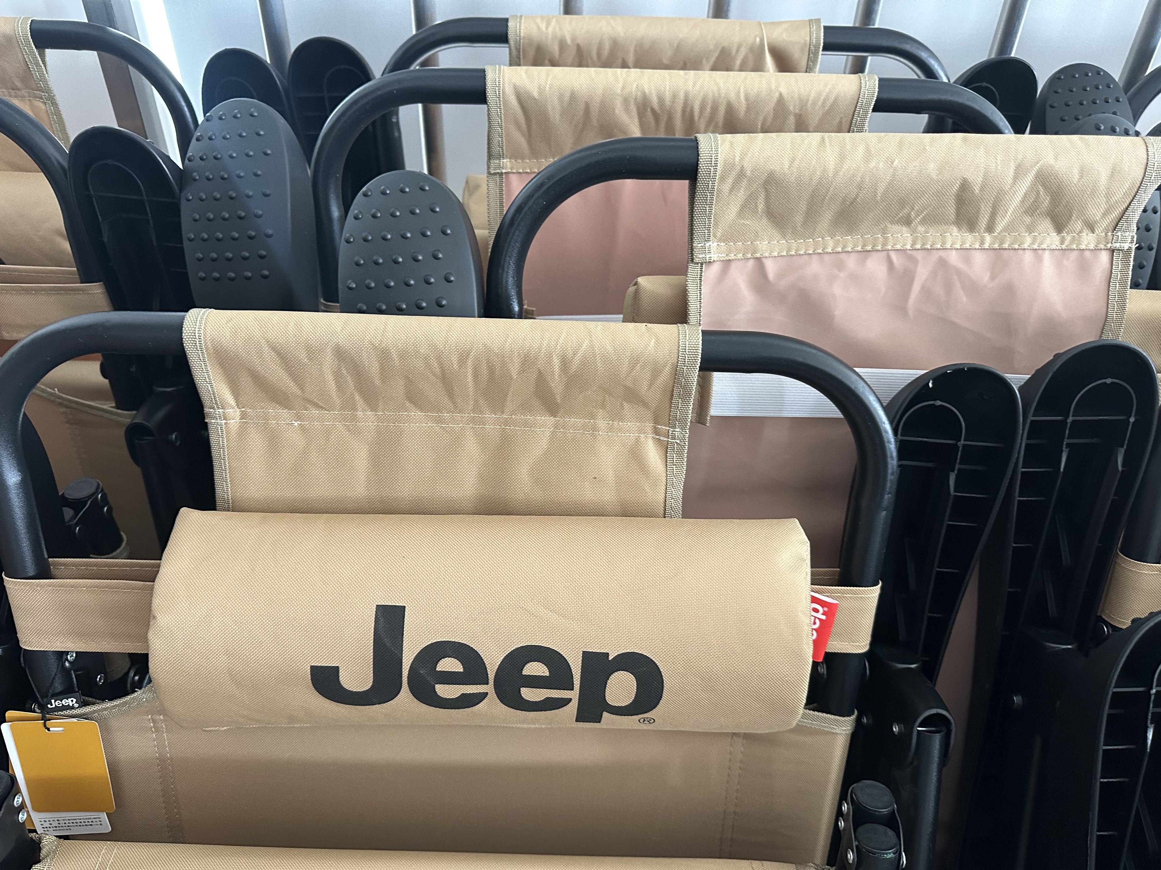 JEEP折叠床躺椅办公室午休床单人床午休折叠椅陪护床行军床加厚棉垫 实拍图