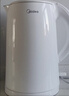 美的（Midea）电热水壶烧水壶1.7L304不锈钢0涂层双层隔热自动断电1500W养生冲奶2026新款 MK-SH17M130 实拍图