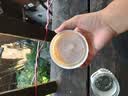 【京东物流】轻奢高颜值珍珠形状手提链玻璃水杯子吸管杯随手杯 珍珠手链杯 1只 350ml 实拍图