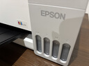 爱普生（EPSON）【6代新品】L1358 墨仓式A4彩色无线单功能家用打印机 家用/办公 AI学习打印机（微信/远程打印） 实拍图