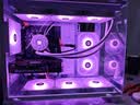 利民（thermalright）TL-C12CW-S  白色argb12cm机箱风扇 幻彩风扇ARGB 4PIN PWM调速风扇 实拍图