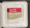 闪迪（SanDisk）64GB TF（MicroSD）4K内存卡 行车记录仪 监控摄像头专用 循环录制5,000小时 高耐用存储卡 实拍图