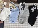 京东京造儿童袜子夏季男童袜子萌趣中筒棉袜透气防滑学生中大童短袜4双 实拍图