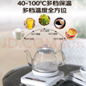 澳柯玛（AUCMA）316自动上水恒温烧水壶 0.8L玻璃煮茶器功夫茶具茶台一体机泡茶电热水壶煮茶壶电茶炉电水壶J1 实拍图