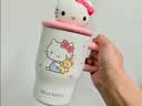 三丽鸥（SANRIO）HelloKitty公仔冰霸保温锁冷杯316不锈钢带吸管女生日礼物700ml 实拍图