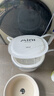 VCJ洗衣机半全自动迷你洗衣机小型洗脱一体小型家用母婴内衣裤洗袜子神器儿童单身人宿舍出租房 新4.5KG【立体水洗去污*定时降噪快洗】珍珠白 实拍图