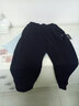 朴祺冬季男士加绒加厚运动裤高腰深裆宽松大码直筒休闲裤弹力针织卫裤 深灰色 【加绒加厚】 6XL 码3尺2-3尺3腰围 实拍图