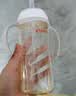 贝亲（Pigeon）自然成长翻盖直饮吸管 大童奶瓶330ml 经典款 18月+  AA278 实拍图