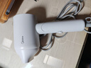 美的（Midea）1亿负离子护发电吹风 800W宿舍专用 吹风机学生宿舍折叠便携吹风筒FZ105白  七夕节日礼物 实拍图