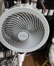 艾美特（AIRMATE）【天鹅MAX】空气循环扇直流变频家用大风力电风扇卧室轻音一级能效负离子净化语音落地扇 SRDI151 实拍图