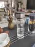 【京东物流配送】高硼硅双层玻璃杯大容量泡茶杯水杯子茶水分离杯 【双层加厚】茶杯350ml1只 实拍图