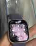 Apple/苹果 Watch S11 智能手表GPS款42毫米银色铝金属表壳雾紫色运动型表带M/L MEUU4CH/B 实拍图
