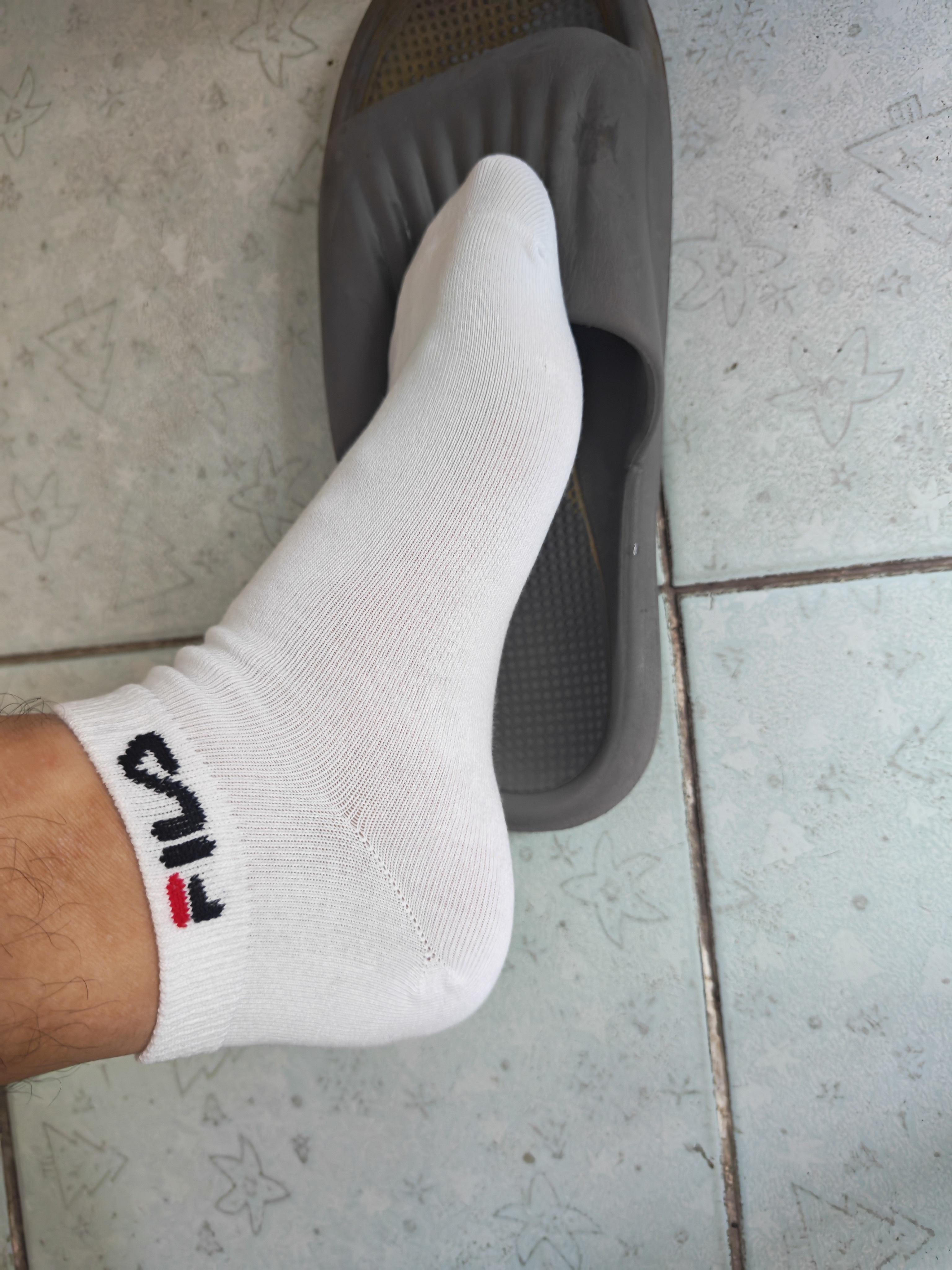 FILA 斐乐官方男袜低腰袜套装舒适运动袜短袜3双装袜 实拍图