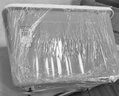 SPACEXPERT 衣物收纳箱特大号塑料整理箱车载储物箱80L灰色 1个装 带轮 实拍图