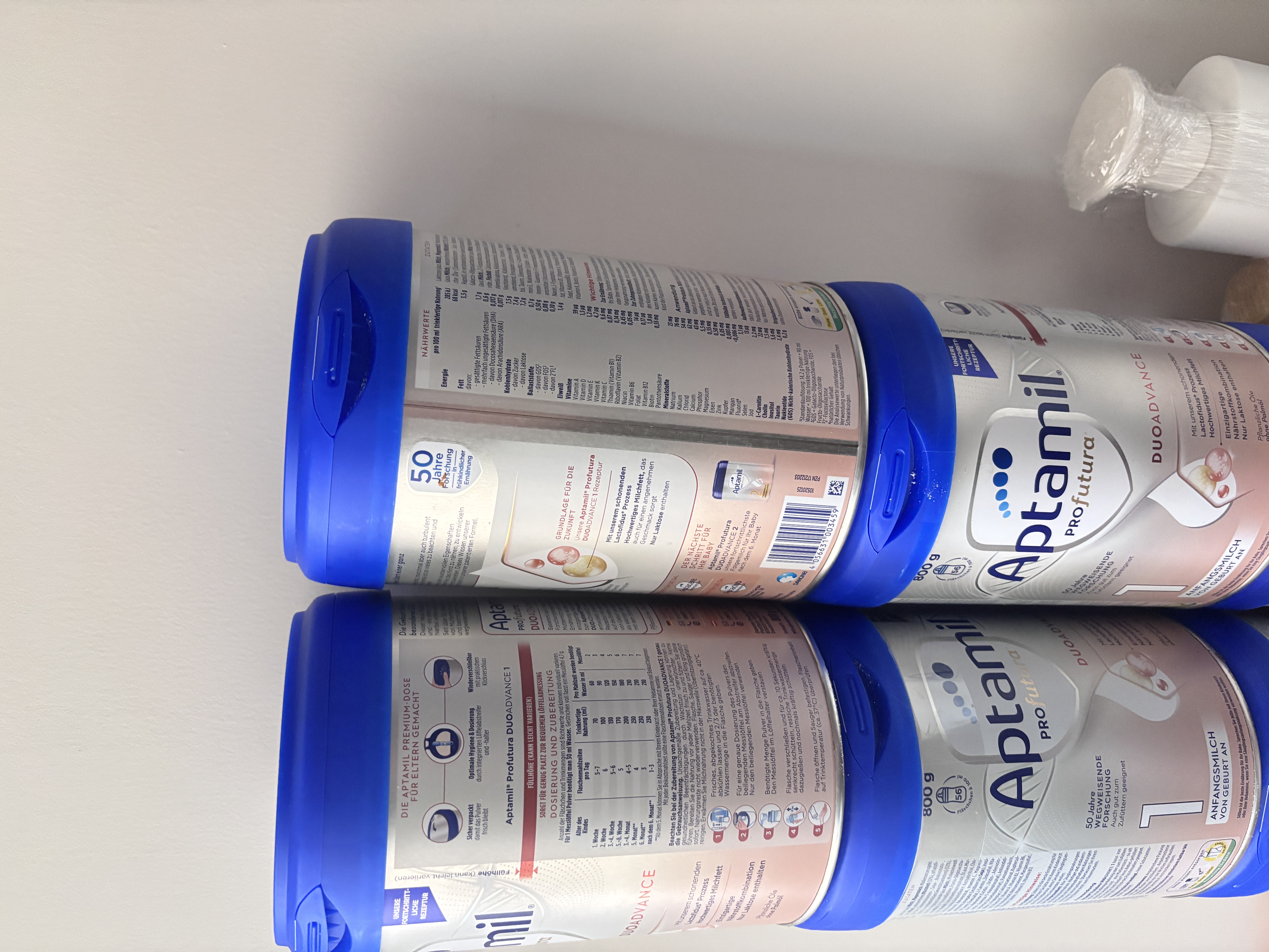 Aptamil爱他美德爱白金版婴幼儿HMO配方奶粉2段800g原装进口正品牛奶粉 原箱装【入群领券+返现金】入群100%参与 1段 6罐 实拍图