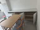 苡茉轻奢餐椅家用靠背餐桌椅子客厅书桌凳子现代简约商用铁艺牛角椅 实拍图
