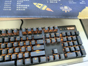 雷柏（Rapoo）V500PRO单光版 有线背光机械键盘 104键全尺寸游戏电竞笔记本电脑办公吃鸡全键无冲键盘 茶轴 实拍图