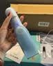 奥克斯（AUX）婴儿理发器0-3岁不伤头皮可剃胎毛轻低音自动吸发神器儿童婴幼儿剃发理发器宝宝剃头发的电推子 星眠蓝【婴儿专用吸发】标配 实拍图