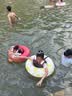心楠青少年女童泳衣中大童分体带胸垫儿童女孩游泳速干海边度假泡温泉 粉色5XL【建议155-165CM/90-100斤】 实拍图