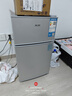 奥克斯小冰箱家用小型迷你冷藏冷冻两用出租房宿舍用节能省电寝室办公室电冰箱 【净化去味】126银色【高效保鲜 铜管速冷】22L 实拍图