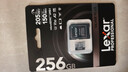雷克沙（Lexar）256GB TF(MicroSD)存储卡 V30 4K 读205MB/s 大疆Pocket 4P官方推荐 影石Luna内存卡(SILVER PLUS) 实拍图