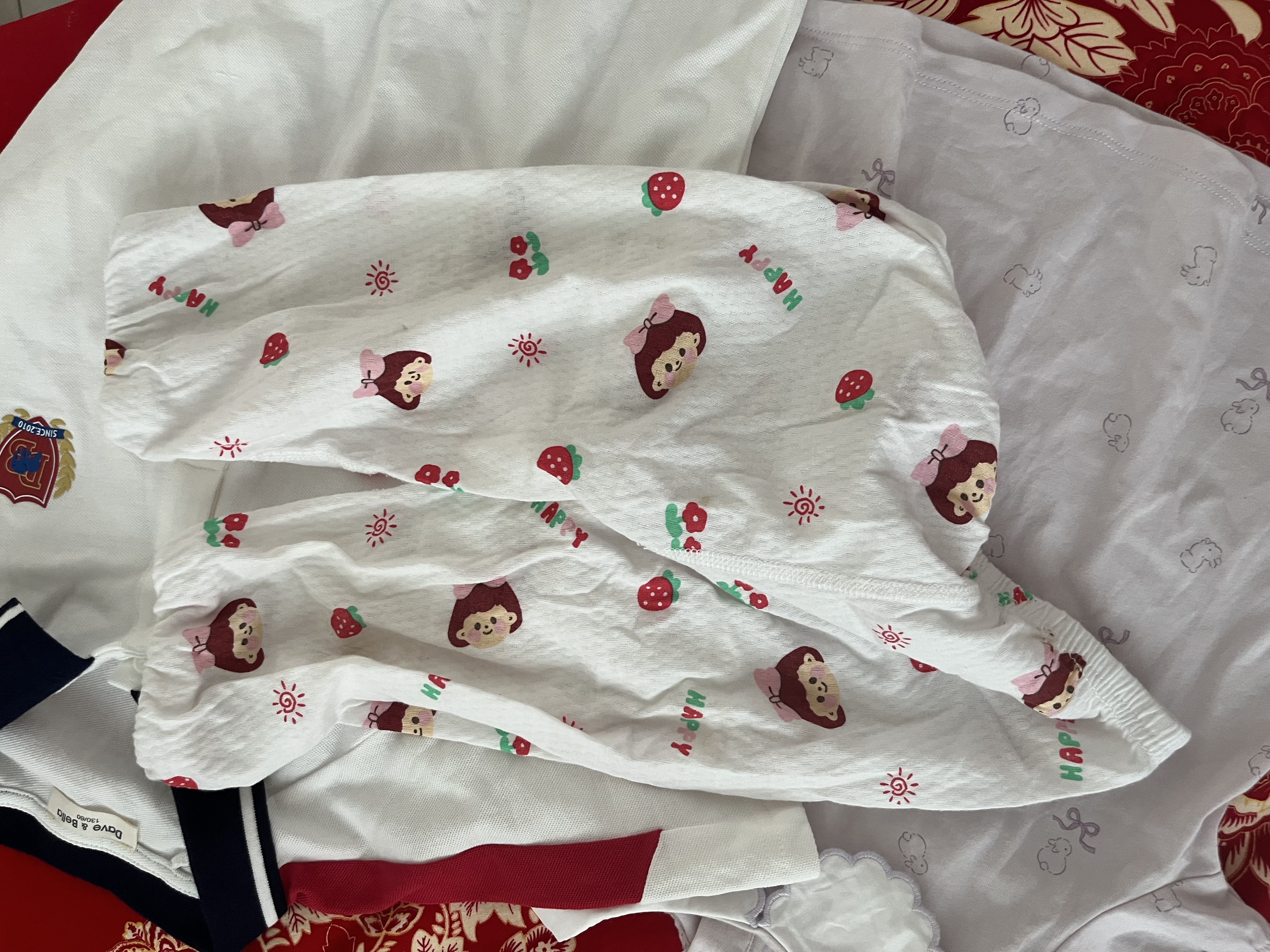 童恋初心宝宝夏季短袖套装2026新款纯棉女童两件套婴幼儿分体衣服儿童夏装 实拍图