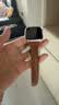 MSSM适用苹果手表表带女款小蛮腰真皮apple watch表带iwatch Ultra3/S11/10/9/8/Se3 浅棕色38/40/41mm 实拍图