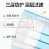 海氏海诺领多医用外科口罩一次性使用非无菌医用口罩夏季轻薄 10只*20包 实拍图