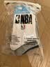 NBA袜子男士运动袜夏季抗菌防臭消臭吸汗无骨棉袜跑步中筒袜3双 实拍图