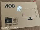 AOC 27英寸2K 120Hz IPS HDR10 HDMI/DP 低蓝光不闪 三边微边 节能办公电脑显示器 Q27B35 实拍图