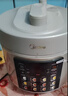 美的（Midea）0涂层精钢厚釜电压力锅6L 提鲜蒸多功能一体高压电饭锅家用6-8人智能预约开盖火锅电饭煲MY-E6010G 实拍图
