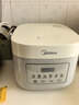 美的（Midea）电饭煲 3L家用电饭锅 316L不锈钢无涂层煮饭锅 2-3人智能预约0涂层煲汤煮粥MB-RE387S 实拍图