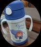 膳魔师（THERMOS）儿童吸管保温保冷水杯超轻316L不锈钢把手学生幼儿园婴儿上学TCKC 实拍图