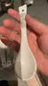 ARST雅誠德胖东来同款陶瓷盘子菜盘家用碗纯白浮雕乔迁餐具轻奢抗菌碗碟套装 米兰抗菌小汤匙*2 实拍图