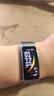 华为（HUAWEI）通话手环 B7【咨询享优惠】运动智能蓝牙耳机二合一防水心率睡眠血氧监测扫码计步男女士朋友礼物 曜金黑+银色三珠钢表带 实拍图