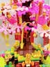 哲高积木拼装四季许愿树模型小颗粒diy创意桌面摆件玩具礼物 四季许愿树（可替换颗粒变换四季）-526颗粒 实拍图