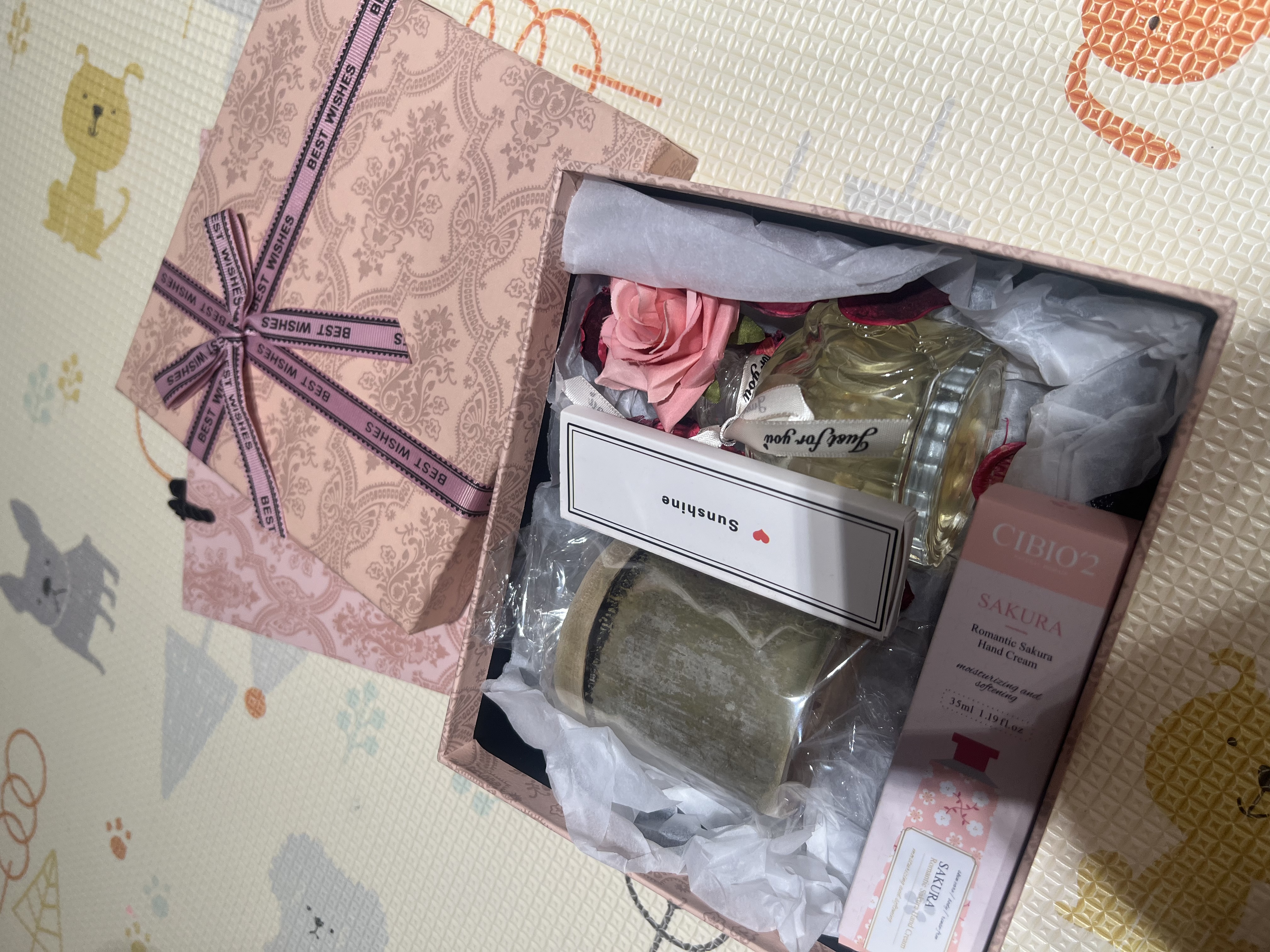 AMOR HOUR【白桃乌龙】香薰蜡烛礼盒新婚伴手礼纪念日生日礼物送女生闺蜜 实拍图