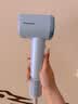 松下（Panasonic）【七夕礼物】空气发梳负离子高速护发吹风机家用低噪速干电吹风送女生生日礼物云水蓝EH-WNE6M 实拍图