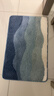 大江浴室地垫厕所浴室门口吸水防滑垫植绒卫生间地垫50x80cm 实拍图