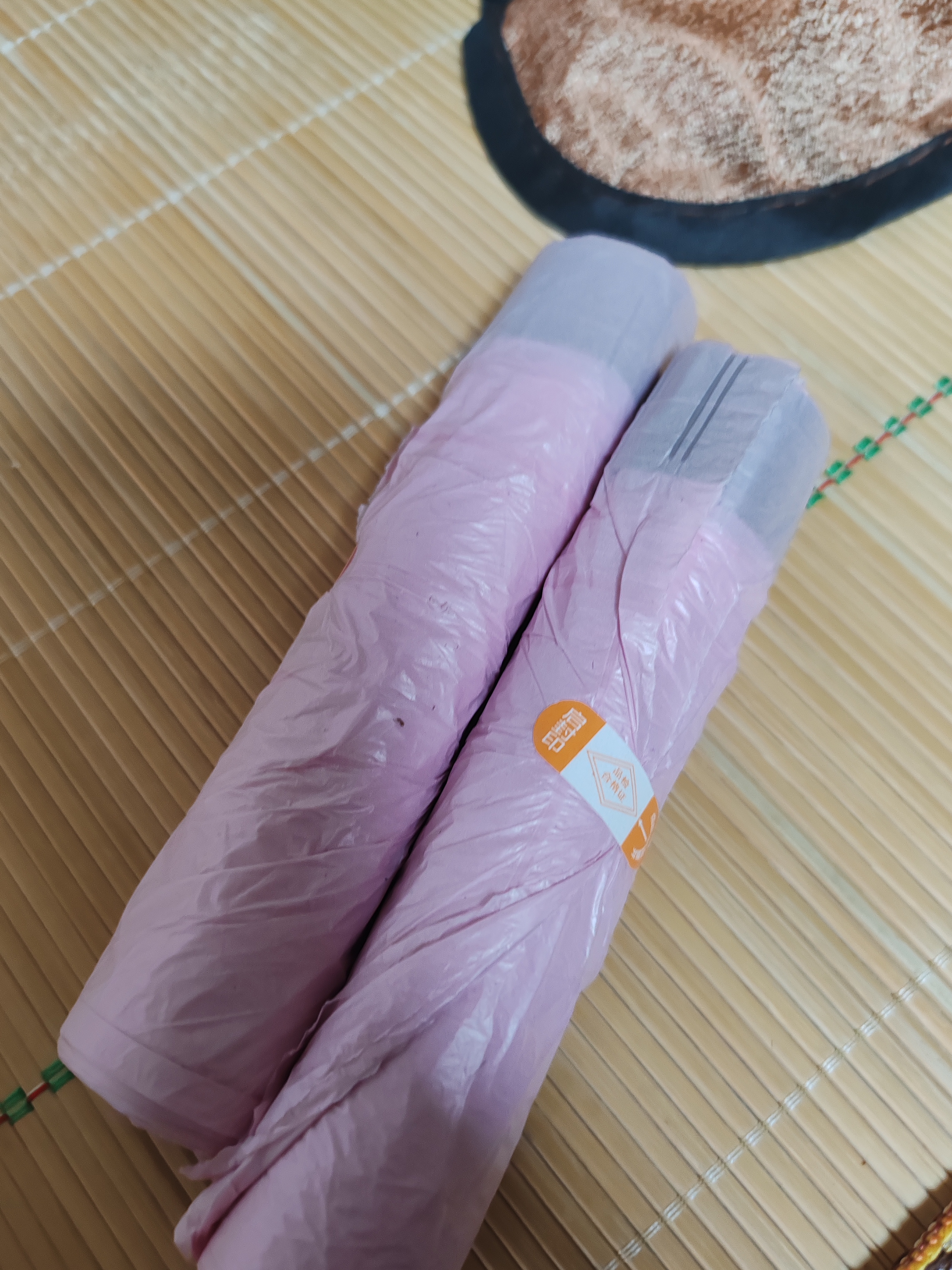 【拍两单发两包】摩托车配件垃圾袋艾草香氛手提家用抽绳垃圾袋 【10只】（拍两单发20只） 实拍图
