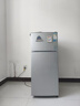 奥克斯小冰箱家用小型迷你冷藏冷冻两用出租房宿舍用节能省电寝室办公室电冰箱 【一级能效】186银色【高效保鲜 铜管速冷】70L 实拍图