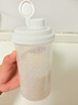 家の物语（KATEI STORY）日本淀粉罐生粉撒粉罐食品级淀粉分装瓶小苏打防潮调料分装密封罐 淀粉罐-白盖1个装【防潮防虫/密封不漏】 实拍图