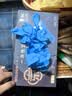 乌斯京一次性手套丁腈手套100只/盒中码食品级家务清洁实验劳保防护橡胶 实拍图