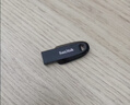 闪迪（SanDisk）64GB USB3.2 U盘 CZ550黑色 读速100MB/s 安全加密 数据恢复 学习办公电脑车载 高速大容量优盘 实拍图